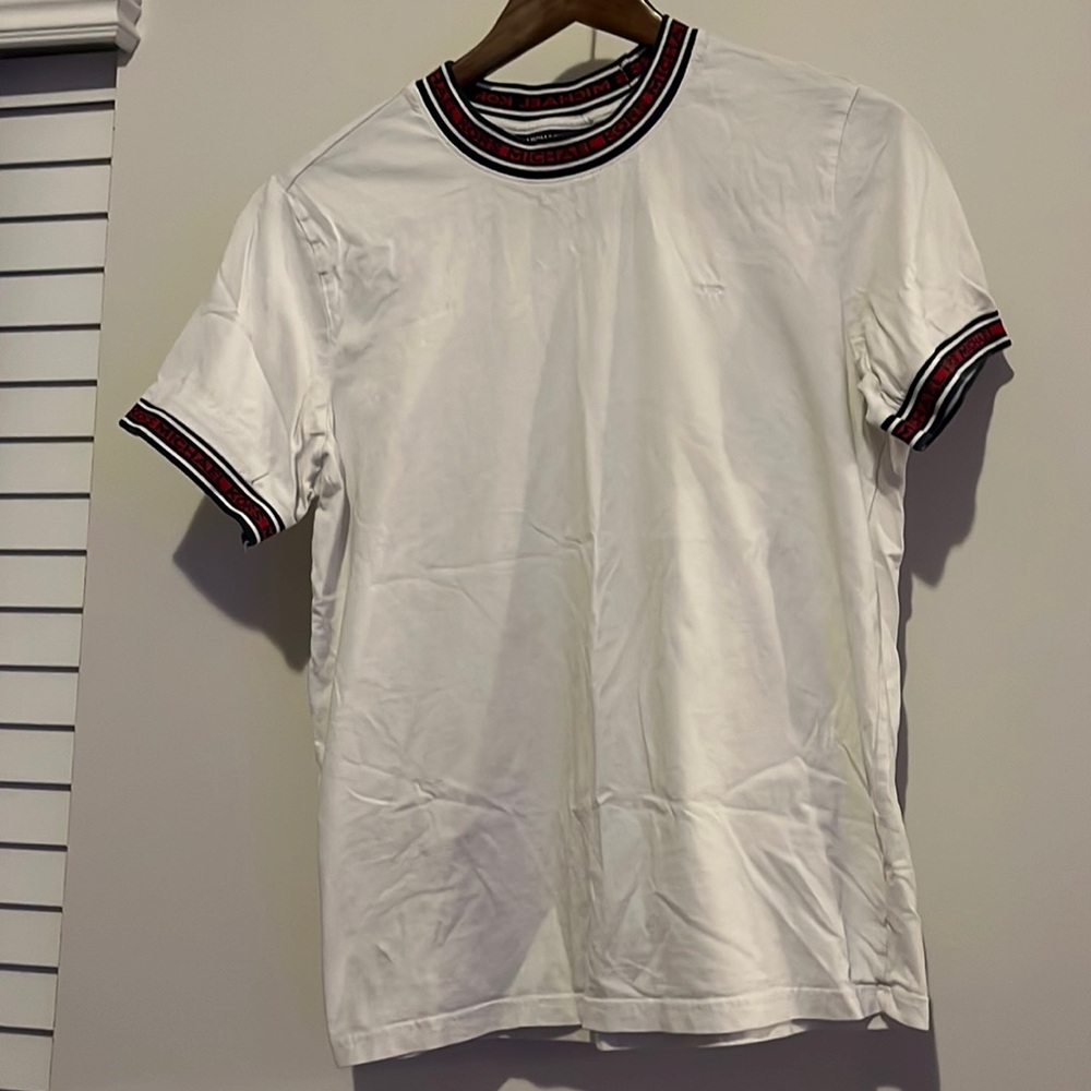 Michael Kors white tee vintage 2000-2010